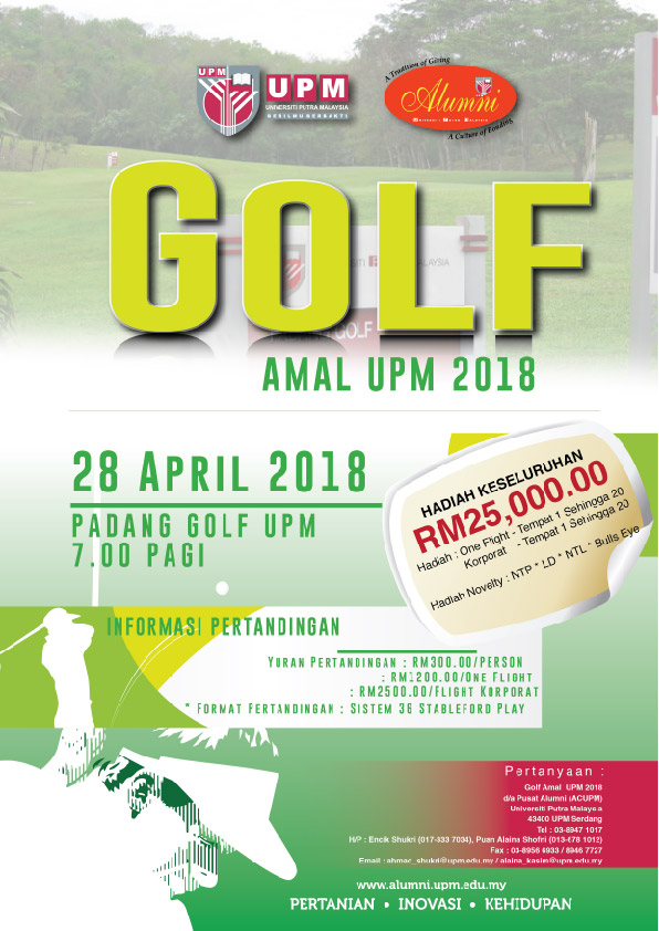 Golf Amal UPM 2018